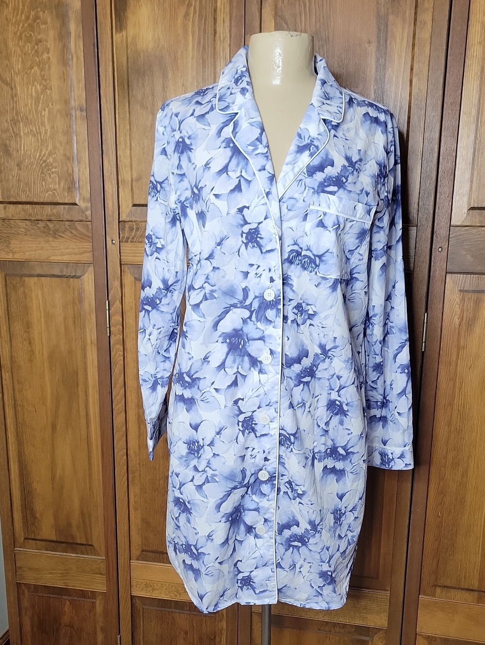 Haven Well Within NWOT Cotton Sleep Shirt Dress Sz M
